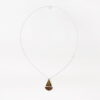 Collar Barco de madera y bronce